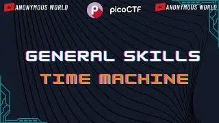 Time Machine Pico CTF 2024 Walkthrough | General Skills