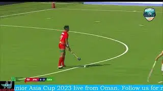 Bangladesh vs Japan || piled Hockey || Man’s  Junior Asia Cup 2023,live from Oman || AHF || FIH