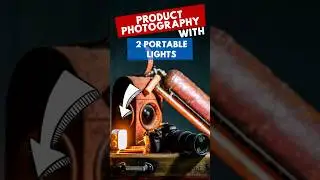 PRODUCT PHOTOGRAPHY with portable lights that anyone can do!