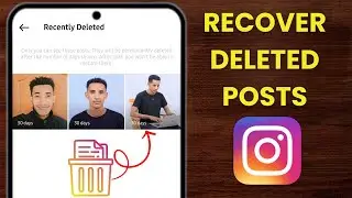 How to Recover Recently Deleted Posts on Instagram  (2024) | recently deleted instagram