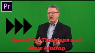 Speed Up/Timelapse and Slow Motion Effect | Tutorial Premiere Pro | 40 Second Tutorial