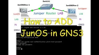 How to add Juniper Router in GNS3