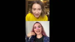 Ольга Бузова и Марьяна Ро прямой эфир Инстаграм 23 04 2020