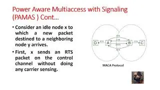 Power Aware Multiaccess with Signaling (PAMAS) in WSN