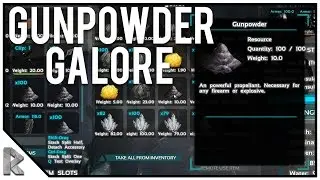 GUNPOWDER GALORE! - RAID - Ark Survival Evolved 