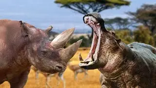 Интересные факты про носорога(Interesting facts about the rhino).
