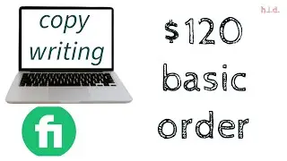 Freelance Copy writer Makes Easy $120 per Order Fiverr