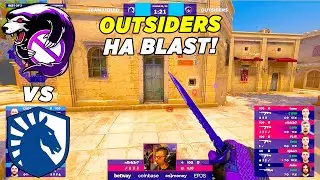 OUTSIDERS НА ТУРНИРЕ!! - Outisders vs Liquid | Blast Premier (CS:GO)