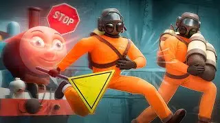 ПАРОВОЗИК ТОМАС ОХОТИТСЯ НА НАС В LETHAL COMPANY! (моды)