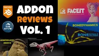 Blender Addon reviews VOL 1: FaceIt, X-Muscle, Bone Dynamics, Rigify AnimBox, Animation Layers