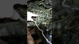 5.9 Cummins Cracked Injectors Leaking Fuel Into Engine