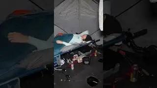 Ice camping gone wrong!