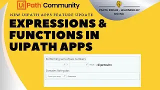 UiPath Apps: Functions & Expressions