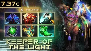 [SUPPORT] 9CLASS KEEPER OF THE LIGHT 7.37 | #Dota2 #4K