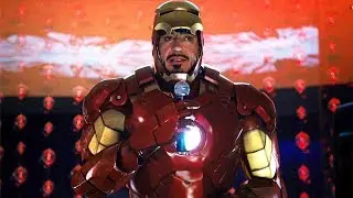 Tony Starks Birthday Party - Iron Man 2 (2010) Movie CLIP HD