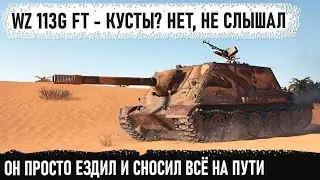 WZ-113G FT ● Китайская будка в деле! Таких люлей они еще не получали в world of tanks