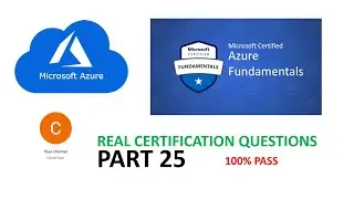 100% PASS PART 25 - Azure AZ 900 real certification questions