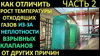 ЧАСТЬ 2 РОСТ ОТХОДЯЩИХ ГАЗОВ ИЗ ЗА НЕПЛОТНОСТИ ВЗРЫВНЫХ КЛАПАНОВ.КАК ОТЛИЧИТЬ ОТ ДРУГИХ ПРИЧИН.