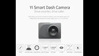 YI Smart Dash Camera WiFi Car DVR Night Vision HD 1080P