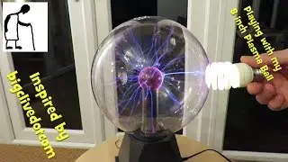 Playing with my 8 inch Plasma Ball