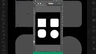 How to use Rounded Rectangle Tool in Illustrator #tutorial #shorts