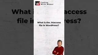 What is .htaccess file in WordPress? #wordpress #wordpresstutorial #cpanel #php #shorts