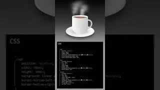 Animated cup of tea | only html and css