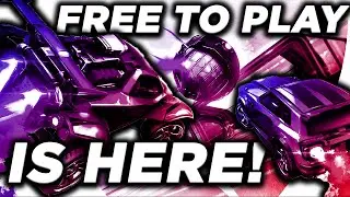 Rocket League FREE TO PLAY is Here! New Ranks, Rewards, Challenges, & Tournaments