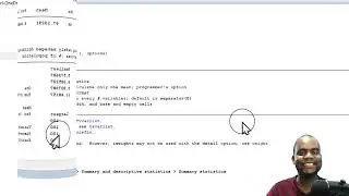 STATA summarize command: indepth tutorial