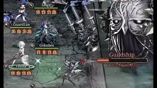 Sinoalice Colosseum Battle:  King’s Gambit vs Lestat