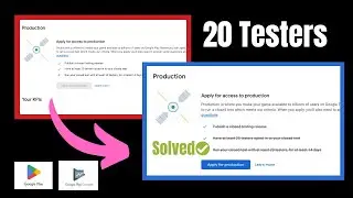 ✅ Solved! 20 testers google play console solution | how to get 20 testers for app | closed testing