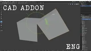 Blender 3D CAD Addon