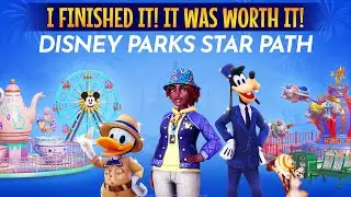 DISNEY Dreamlight Valley. I FInished Disney Parks Star Path. DONT IGNORE IT! Its So Worth It!