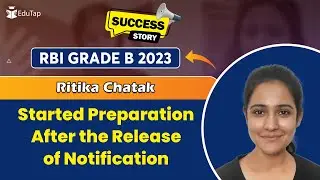 RBI Grade B Topper Interview | RBI Grade B Preparation Strategy | How To Crack RBI | EduTap Guidance