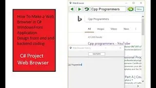 How to make a Web Browser in C# windowsFormApplication