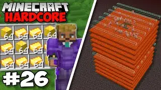 I Made An EPIC GOLD FARM In Minecraft 1.18 Hardcore (#26)