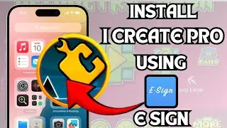 How to Install iCreate Pro Using ESign 2025 | iCreate Pro iOS Installation Guide