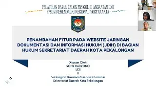 Seminar Laporan Aktualisasi (LA) CPNS Pranata Komputer