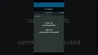 How to use || Logical Operator in Linux | shorts