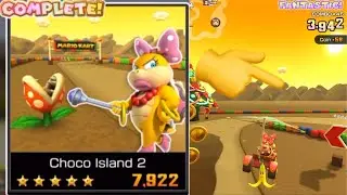 Choco Island 2 Secret Shortcut and Glide Tutorial - Mario Kart Tour