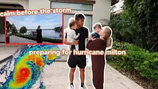 preparing for hurricane milton to hit!