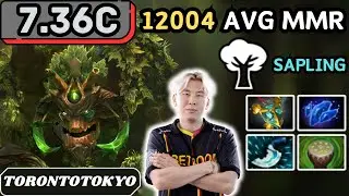 7.36c - Torontotokyo TREANT PROTECTOR Soft Support 22 ASSISTS - Dota 2 Full Match Gameplay