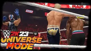 WWE 2K23 |UNIVERSE MODE|WHAT DID THE RHODES FAMILY'? |