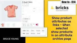 Show attributes as links on the single product page when using Bricks Builder and WooCommerce