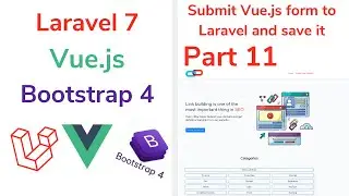 Submit a Vue.js form to Laravel backend and save it to database. Save image to laravel public folder