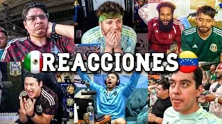 Las Mejores Reacciones de Youtubers al México 0-1 Venezuela