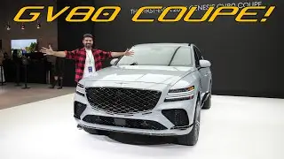 The 2025 Genesis GV80 Coupe Is ALL NEW And Has A HUGE SCREEN!