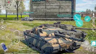 Platoon Challenger Mk2 : New Rank X English Tank Gameplay  - War Thunder Mobile