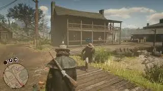 Смотри как побежал бухать. Понес свою бутылку сдавать. Мармок RDR2