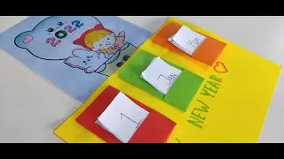 How to make a New year resolutions calendar| DIY ARHUM